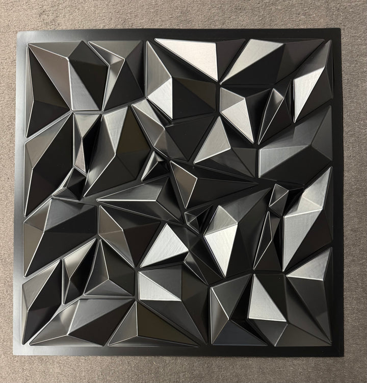 Wanddecoratie 3D wandpanelen Zwart